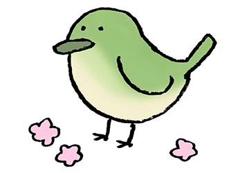 美しい花の画像 無料印刷可能春 鳥 イラスト フリー