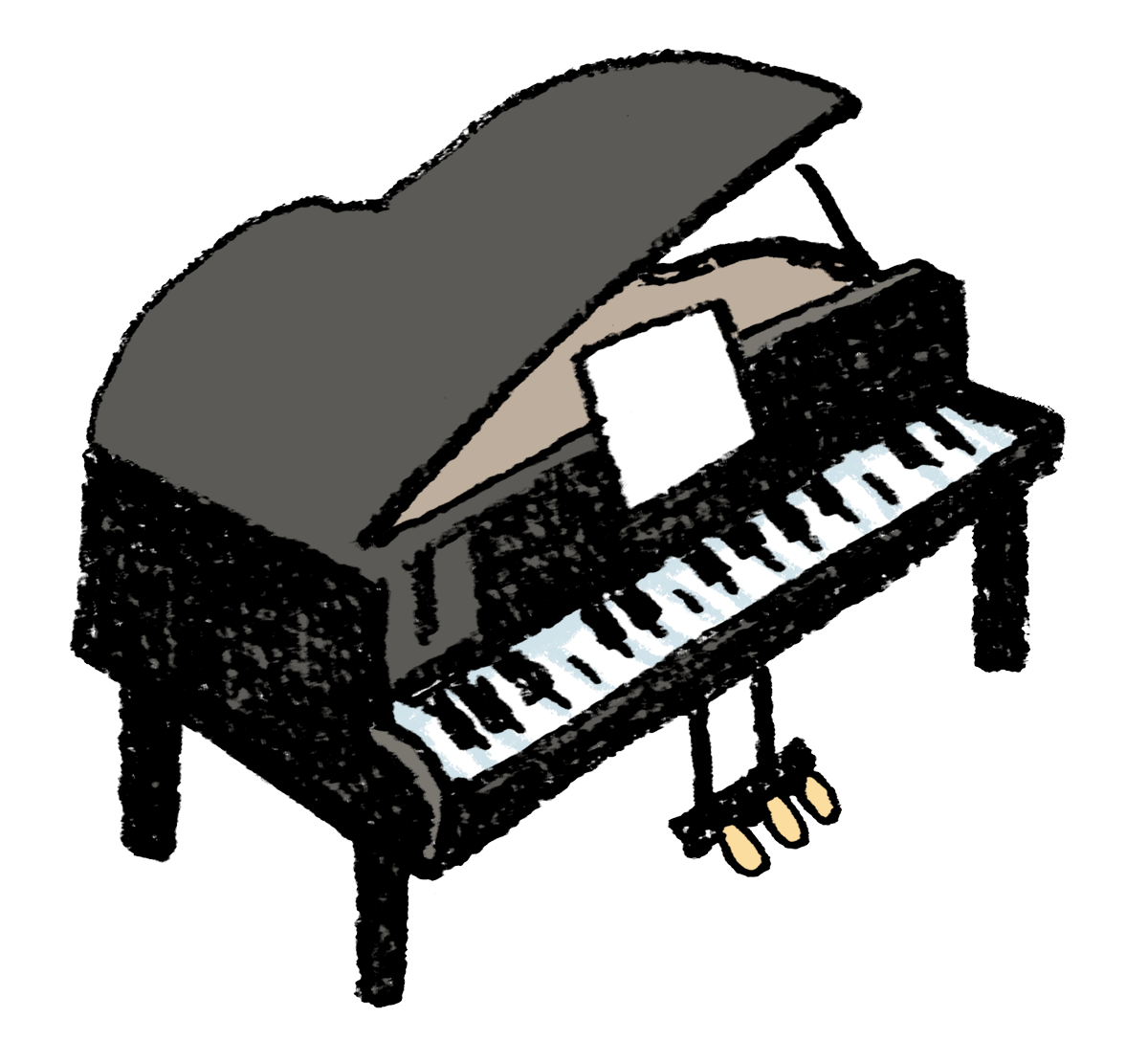 100以上 ピアノ 鍵盤 イラスト ピアノ 鍵盤 イラスト Powerjpgazo